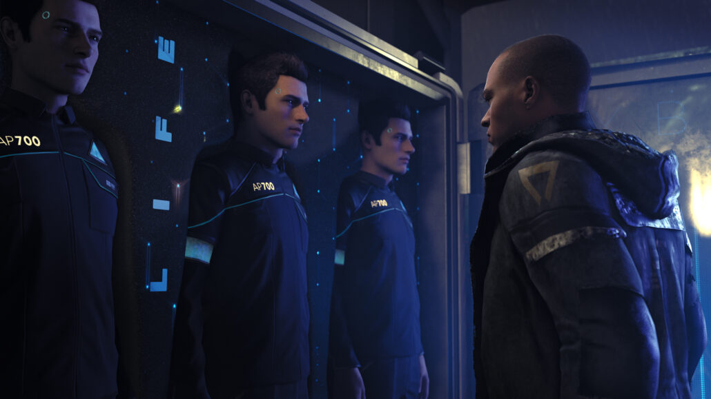 Androiden als Sklaven in Detroit: Become Human. (Quelle: Quantic Dream)